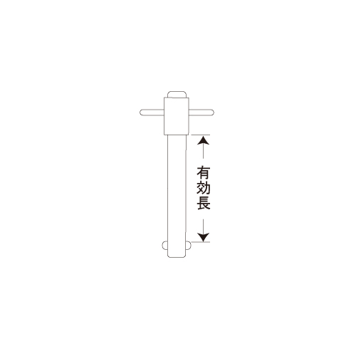 画像2: No.7500　ワンタッチリリースピン　28mm